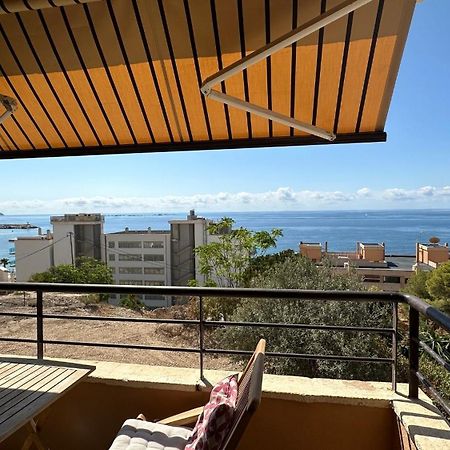 Pv20B, Amplio Apartamento Centrico, 50 Mt De La Playa Y Vistas Al Mar Villajoyosa Bagian luar foto